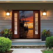 DoorFoto Door Cover Setting Sail