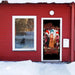 DoorFoto Door Cover Merry Cluckin