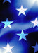 DoorFoto Door Cover Customizable - Stars on American Flag