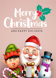 DoorFoto Door Cover Christmas Characters