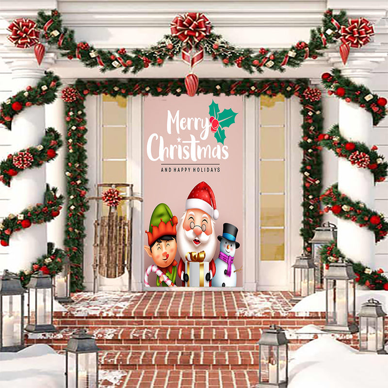 DoorFoto Door Cover Christmas Characters