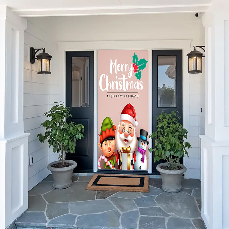DoorFoto Door Cover Christmas Characters