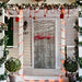 DoorFoto Door Cover Customizable - Christmas Sticks Door Decoration