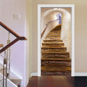 DoorFoto Door Cover Stairs Door Cover