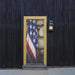 DoorFoto Door Cover Draping American Flag