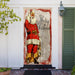DoorFoto Door Cover Antique Santa
