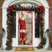 DoorFoto Door Cover Antique Santa