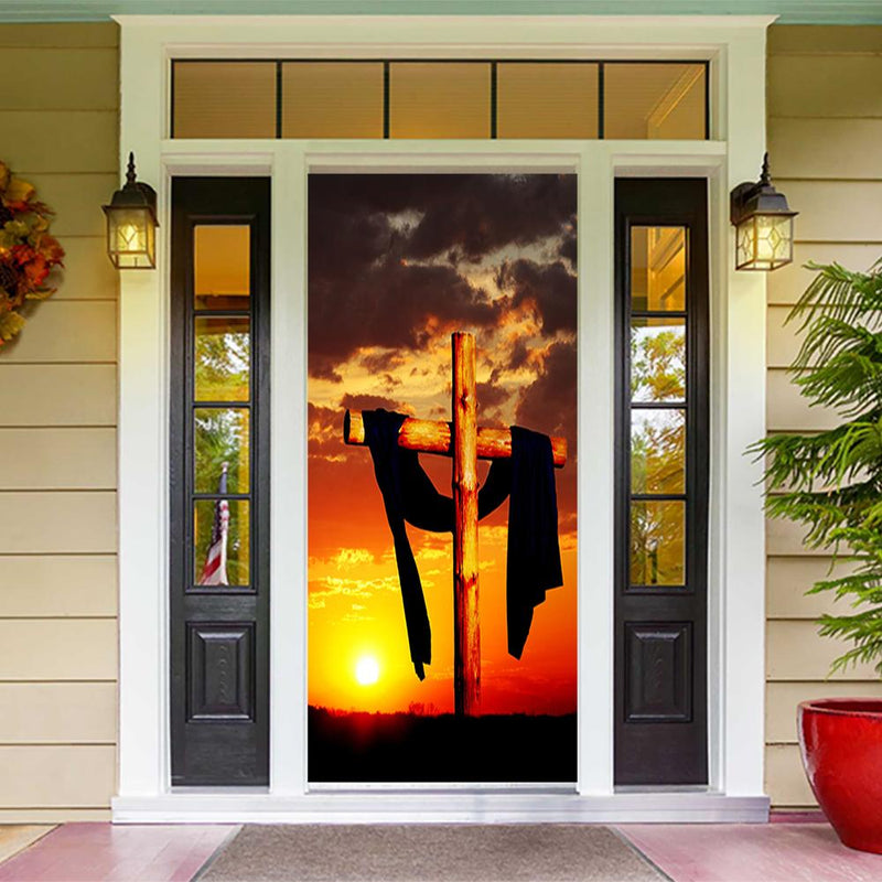 DoorFoto Door Cover Easter Door Decorations