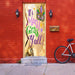 DoorFoto Door Cover Mardi Gras Yall