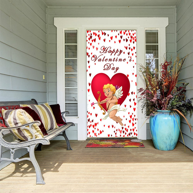 DoorFoto Door Cover Cupid Decor