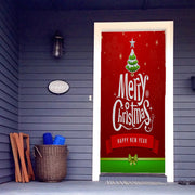 DoorFoto Door Cover Christmas Background