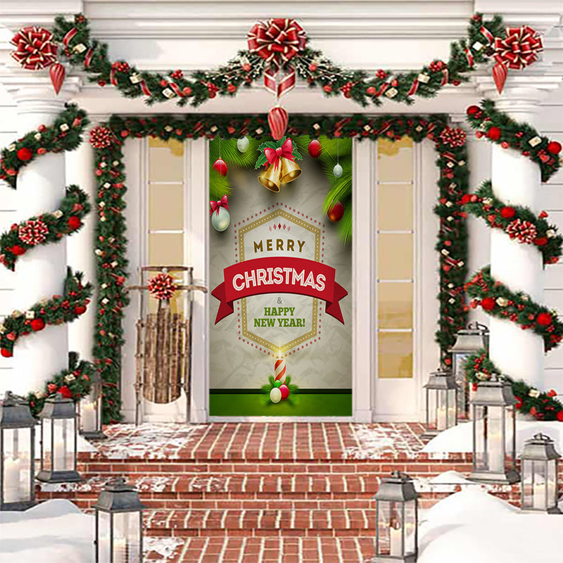 DoorFoto Door Cover Christmas Message