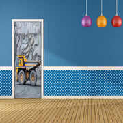 DoorFoto Door Cover Construction Wall Art