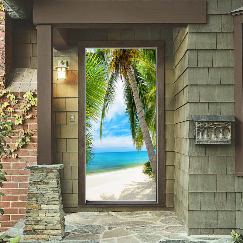 DoorFoto Door Cover Beach Life