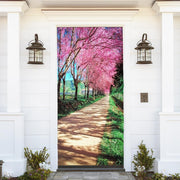 DoorFoto Door Cover Spring Home Decor