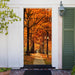 DoorFoto Door Cover Autumn Door Decor
