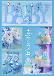 DoorFoto Door Cover Baby Blue