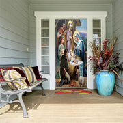 DoorFoto Door Cover Nativity Scene Door Cover