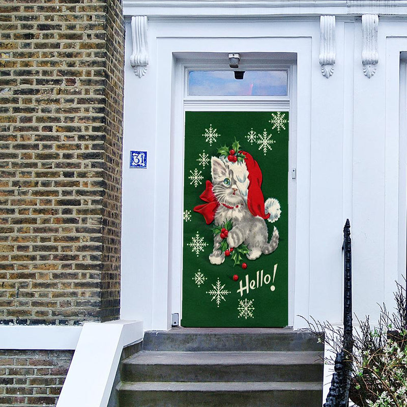 DoorFoto Door Cover Hello Kitty