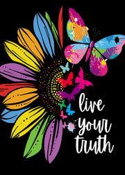 DoorFoto Door Cover Live Your Truth