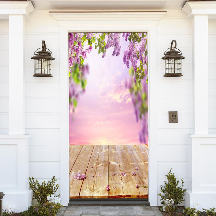 Spring Background | Spring Door Decorations - DoorFoto™