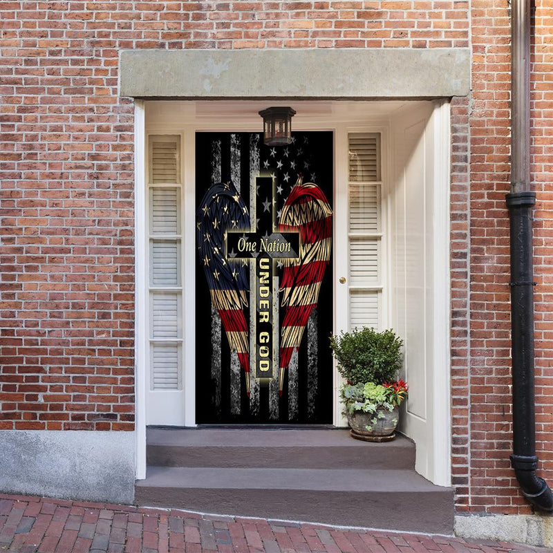 DoorFoto Door Cover Nation Under God