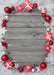 DoorFoto Door Cover Customizable - Festive Christmas