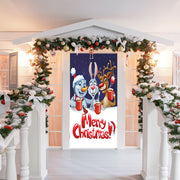 DoorFoto Door Cover Christmas Gang