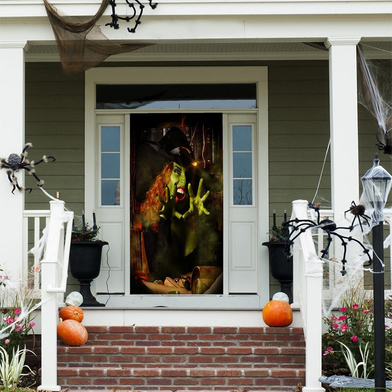 DoorFoto Door Cover Witch Door Hanger