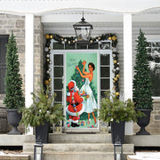 DoorFoto Door Cover Santa's Helper