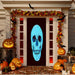 DoorFoto Door Cover Glowing Skull