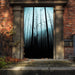 DoorFoto Door Cover Creepy Forest