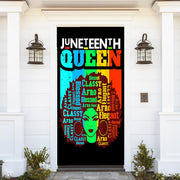 DoorFoto Door Cover Queen Afro