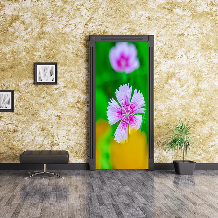 DoorFoto Door Cover Dianthus