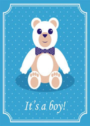 DoorFoto Door Cover It's A Boy Sign