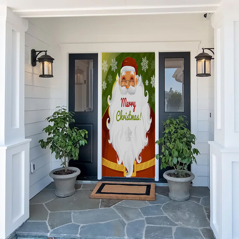 DoorFoto Door Cover Santa Claus Door
