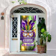 DoorFoto Door Cover Mardi Gras New Orleans