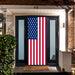 DoorFoto Door Cover American Flag Door