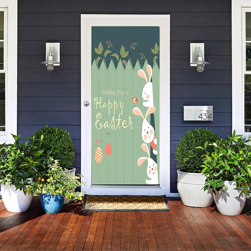 DoorFoto Door Cover Easter Wishes
