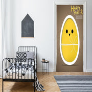 DoorFoto Door Cover Happy Easter Egg