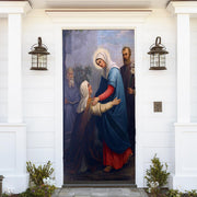 DoorFoto Door Cover Blessed Mother