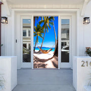 DoorFoto Door Cover Beach Scene