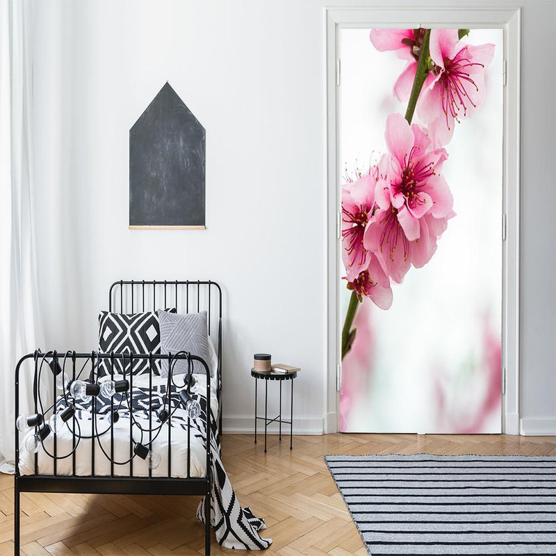 DoorFoto Door Cover Springtime Flower Door Cover