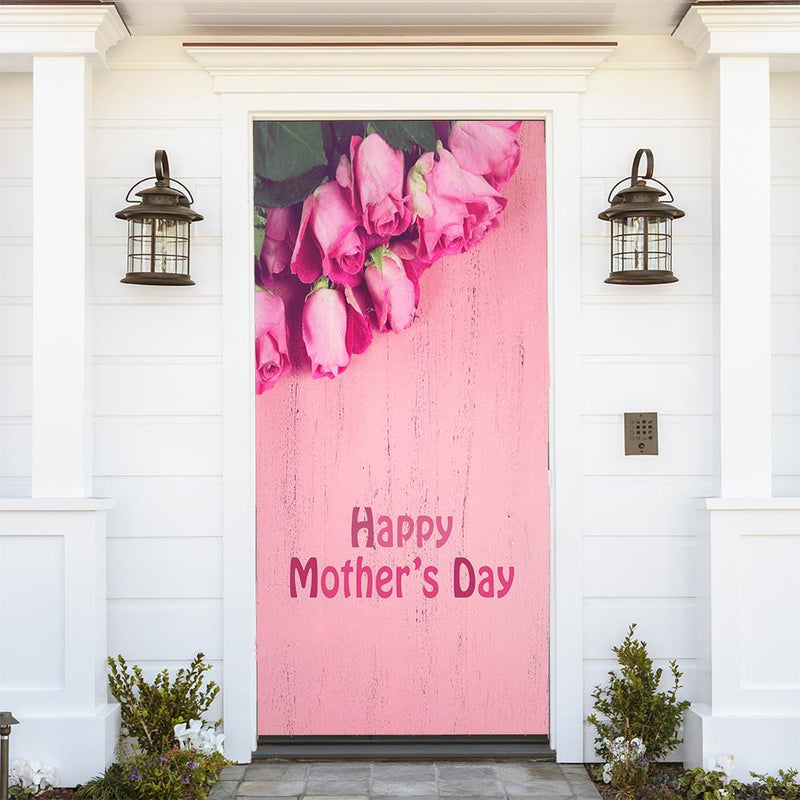 DoorFoto Door Cover Vintage Mother's Day
