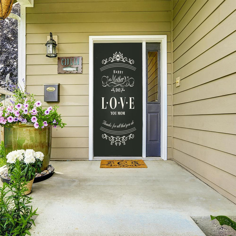 DoorFoto Door Cover Love Mom