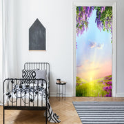 DoorFoto Door Cover Spring Door Swag