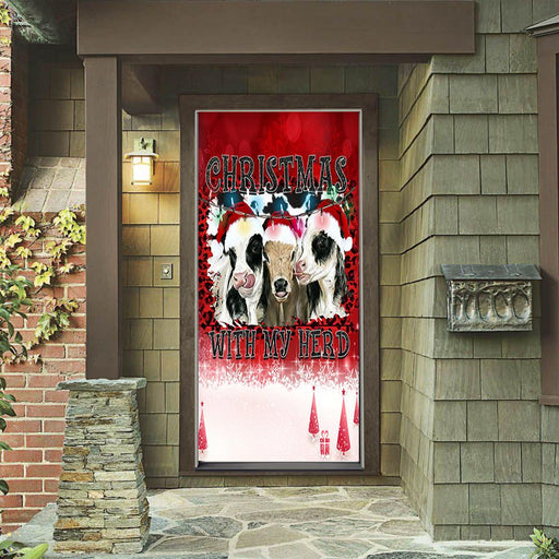 DoorFoto Door Cover With My Herd