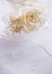 DoorFoto Door Cover Single White Rose