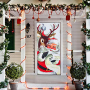 DoorFoto Door Cover Santa's List