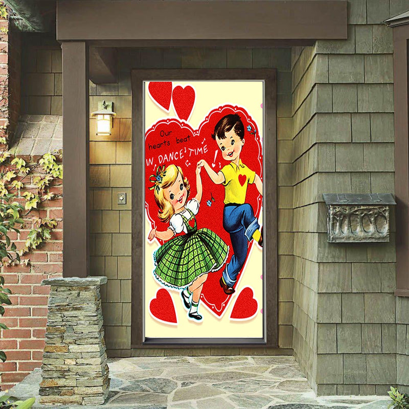 DoorFoto Door Cover Dance Time